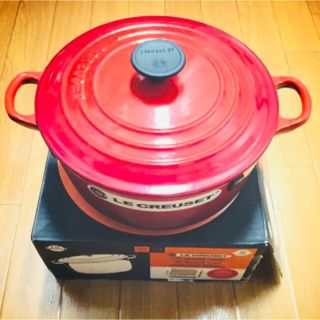 ルクルーゼ(LE CREUSET)のル・クルーゼ ココットロンド20cm  (鍋/フライパン)