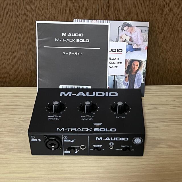 M-AUDIO M-TRACK SOLO 楽器のDTM/DAW(オーディオインターフェイス)の商品写真