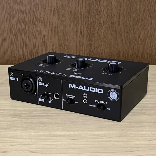 M-AUDIO M-TRACK SOLO 楽器のDTM/DAW(オーディオインターフェイス)の商品写真