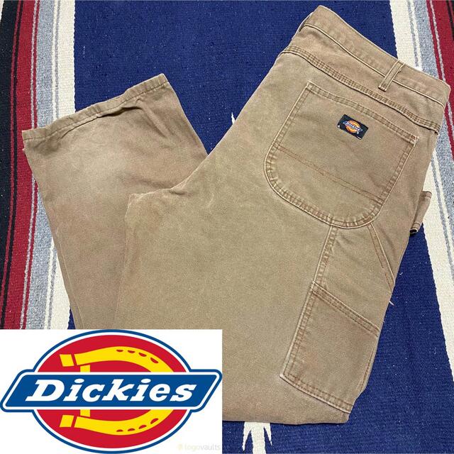 Dickies(ディッキーズ)の90s 古着 ディッキーズ ロゴタグ バギーパンツ ペインターパンツ メンズのパンツ(ペインターパンツ)の商品写真