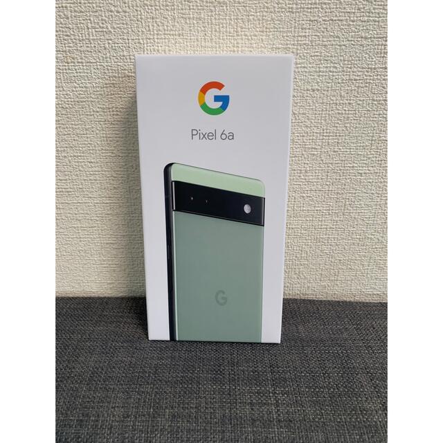 新品未使用】Google Pixel 6a Sage 128 GB スマートフォン/携帯電話 新品未使用】Google Pixel 6a Sage 128 GB スマートフォン/携帯電話