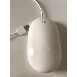 難ありAPPLE純正　MIGHTY MOUSE有線マウス(PC周辺機器)