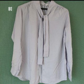 ユニクロ(UNIQLO)の薄手ブラウス。ユニクロ(シャツ/ブラウス(長袖/七分))