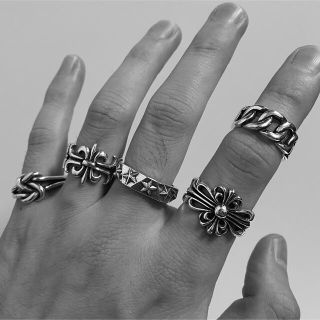Silver925 ring【S925刻印あり】 5点セットの通販 by 252|ラクマ