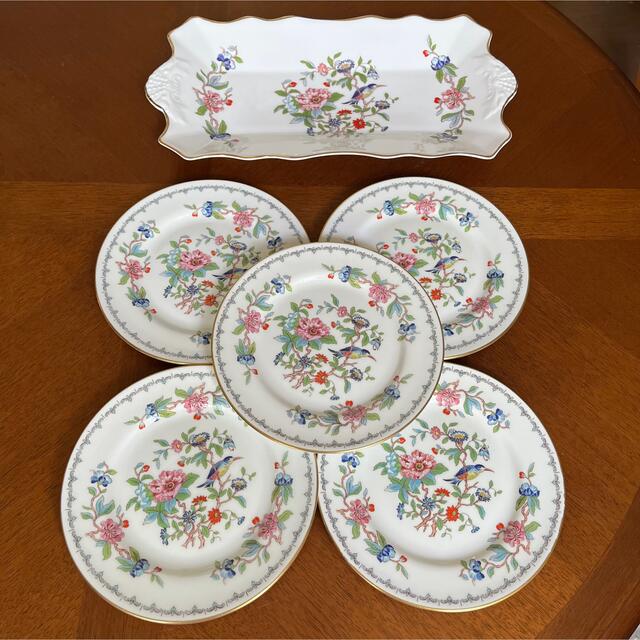 Aynsley China(エインズレイ)の【美品】英国製　エインズレイ★ペンブロック★パーティセット インテリア/住まい/日用品のキッチン/食器(食器)の商品写真