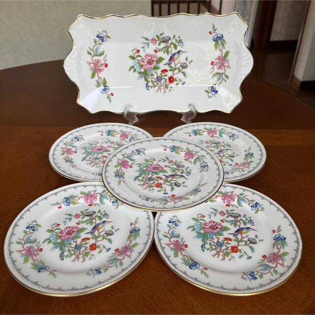 Aynsley China(エインズレイ)の【美品】英国製　エインズレイ★ペンブロック★パーティセット インテリア/住まい/日用品のキッチン/食器(食器)の商品写真