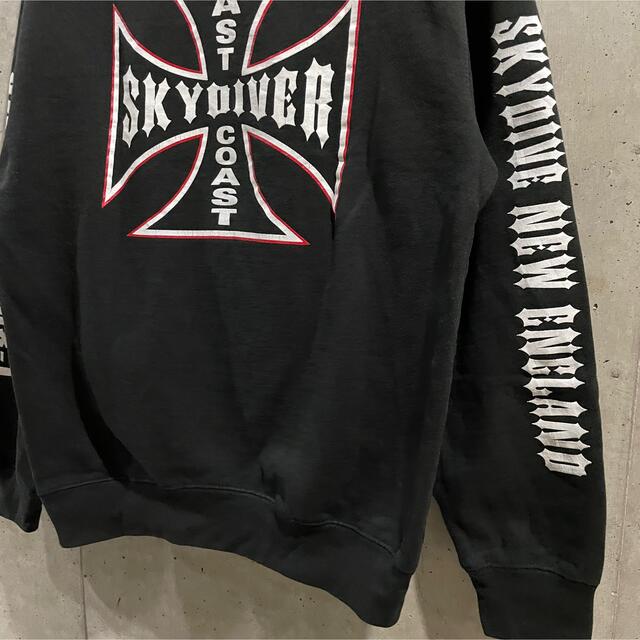 トップスEAST COAST SKYOLIVER プルオーバー スウェット ブラック