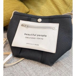 ビューティフルピープル(beautiful people)の専用　ハルナ様ビューティフルピープルバックショルダーブラック(ショルダーバッグ)