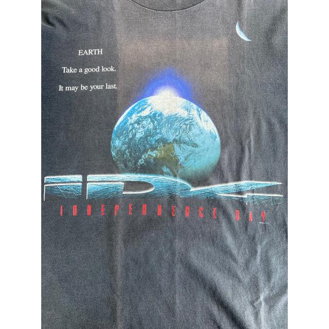 90'S 当時物　INDEPENDENCE DAY Tシャツ　ヴィンテージ　XL メンズのトップス(Tシャツ/カットソー(半袖/袖なし))の商品写真