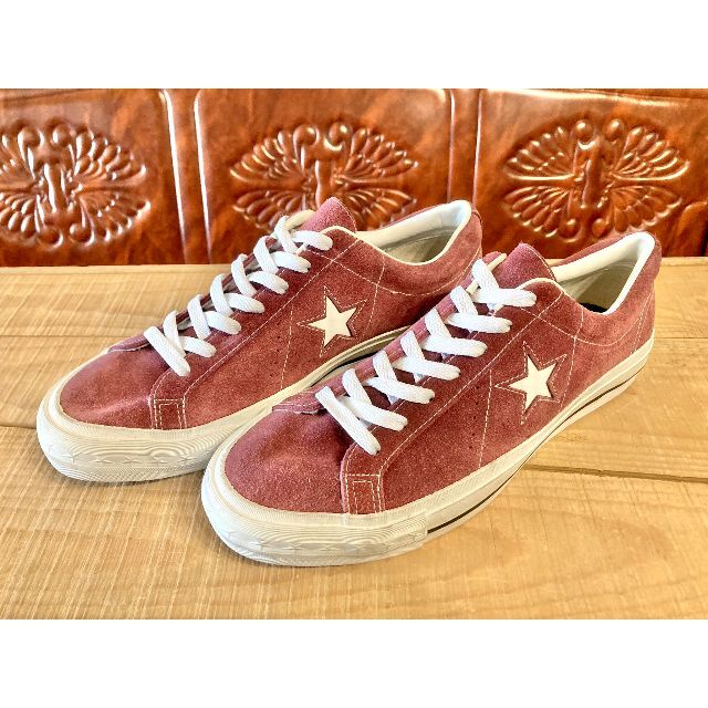 CONVERSE - ☆希少レア!コンバース ワンスタースエード バーガンディ ...