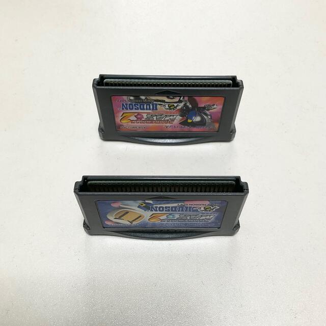 ゲームボーイアドバンス(ゲームボーイアドバンス)のGBA ボンバーマンMAX2 / ボンバーマン ＋ マックス【2個セット】 エンタメ/ホビーのゲームソフト/ゲーム機本体(携帯用ゲームソフト)の商品写真