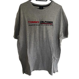 トミーヒルフィガー(TOMMY HILFIGER)のトミーヒルフィガー　Tシャツ　Ｌサイズ　プリントロゴ(Tシャツ/カットソー(半袖/袖なし))