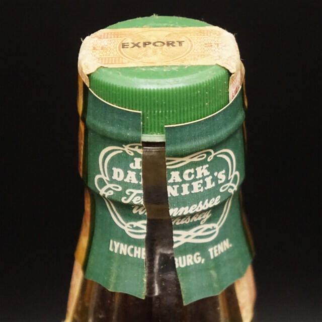 ジャックダニエル JACK DANIEL'S ウイスキー グリーンラベル 古酒  食品/飲料/酒の酒(ウイスキー)の商品写真