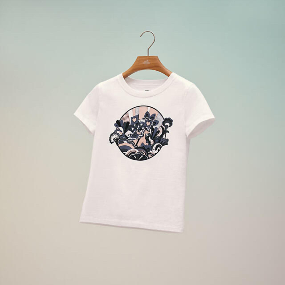 エルメス Tシャツ カルトゥッシュ レインボー 新品未使用 HERMES - T ...