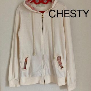 チェスティ(Chesty)の日本製CHESTYパーカー　レディース長袖秋冬服(パーカー)