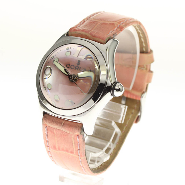 CORUM】コルム バブル 39.250.20 デイト クォーツ レディース_691341