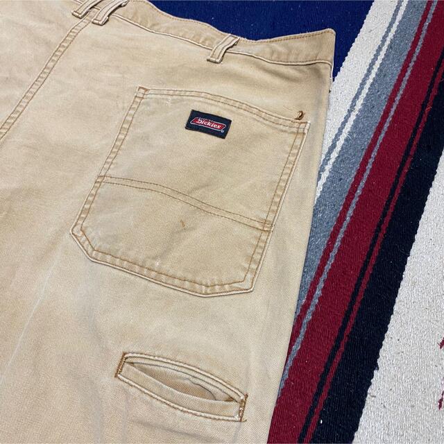 Dickies(ディッキーズ)の90s 古着 ディッキーズ メキシコ製 ロゴタグ バギーパンツ ペインターパンツ メンズのパンツ(ペインターパンツ)の商品写真