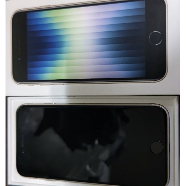 スターライト購入時期【新品】Iphone　SE3　64GB　ホワイト