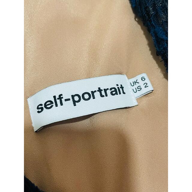 SELF PORTRAIT(セルフポートレイト)の美品 self portrait ワンピース レディースのワンピース(ひざ丈ワンピース)の商品写真