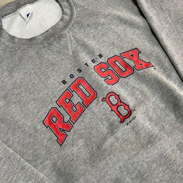 MLB RED SOX レッドソックス スウェット グレー 1