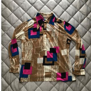 ⭕️古着　ヴィンテージ シャツ　長袖　ドレスシャツ(シャツ)