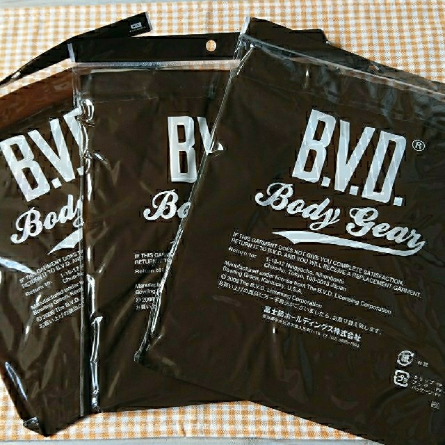 BVD(ビーブイディー)のBVD BODYGEAR レトロブリーフ３枚セット メンズのアンダーウェア(その他)の商品写真