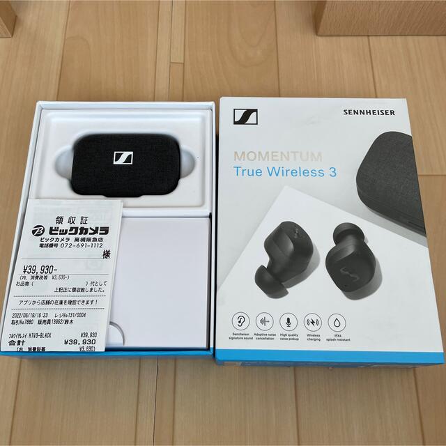 SENNHEISER(ゼンハイザー)のSENNHEISERMOMENTUMTrueWireless3 スマホ/家電/カメラのオーディオ機器(ヘッドフォン/イヤフォン)の商品写真