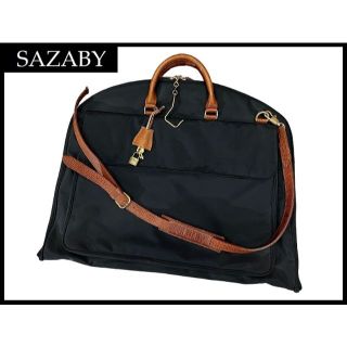 サザビー(SAZABY)の購入5万 SAZABY サザビー 2WAY レザー ハンドル スーツ カバー 黒(その他)