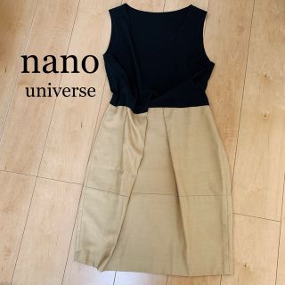 ナノユニバース(nano・universe)のナノユニバース/nano/ワンピース/シフォン/レディース/ノースリーブ/膝丈(ひざ丈ワンピース)