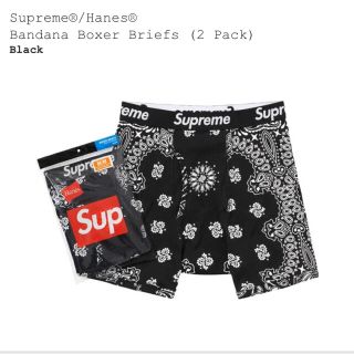 シュプリーム(Supreme)のSupreme®/Hanes®  Bandana Boxer Briefs L(ボクサーパンツ)