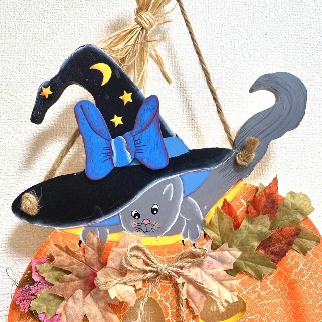 ☆ハンドメイド☆ Halloween ハロウィン 飾り 看板 インテリア 雑貨 ハンドメイドのインテリア/家具(インテリア雑貨)の商品写真