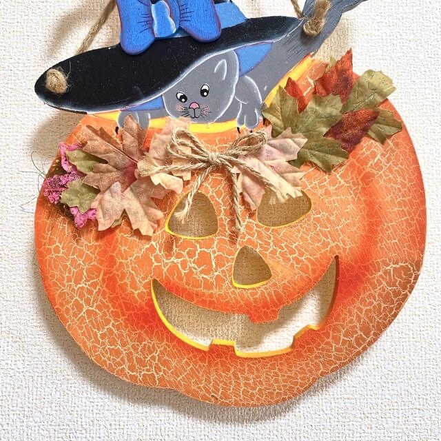 ☆ハンドメイド☆ Halloween ハロウィン 飾り 看板 インテリア 雑貨 ハンドメイドのインテリア/家具(インテリア雑貨)の商品写真