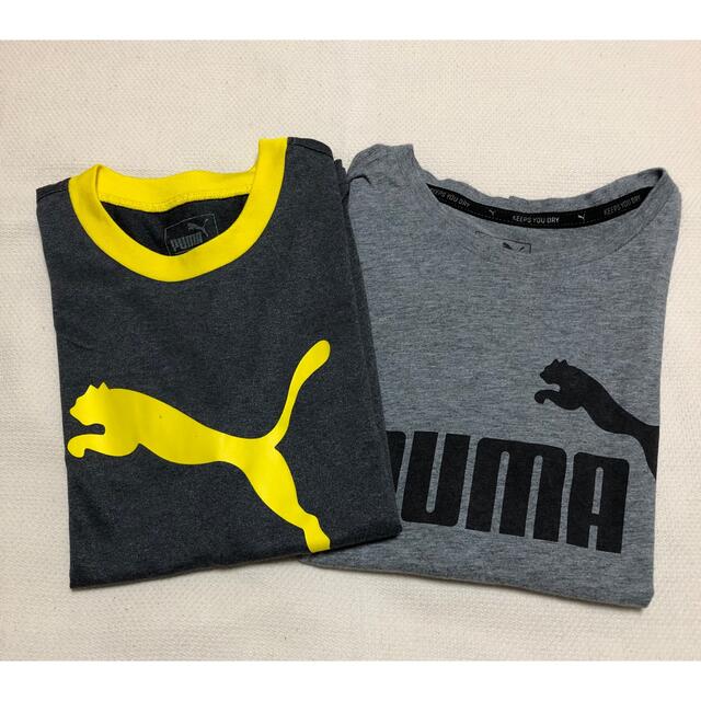 PUMA(プーマ)のキッズ　PUMA プーマ Tシャツ　140 2枚セット キッズ/ベビー/マタニティのキッズ服男の子用(90cm~)(Tシャツ/カットソー)の商品写真