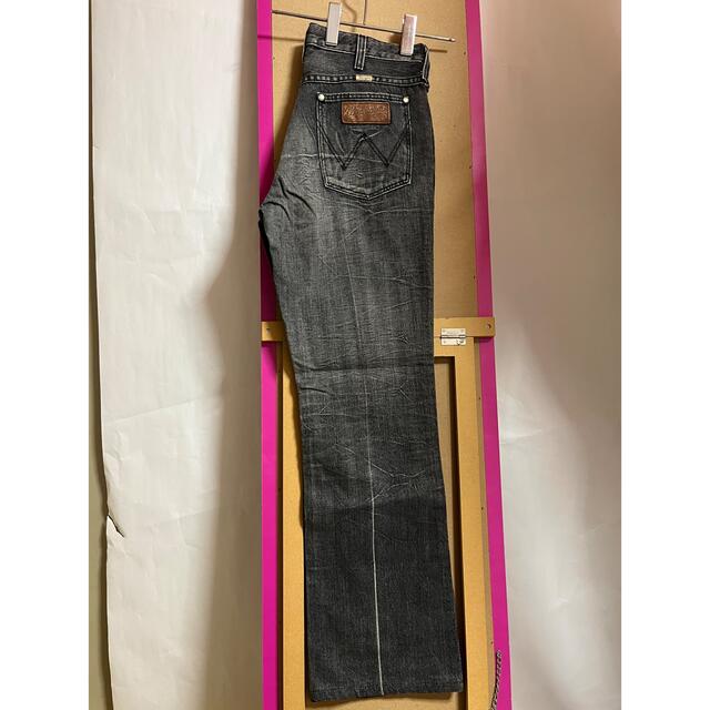 Wrangler(ラングラー)のラングラー　デニム　サイズw７７　３０×３４　ブラック メンズのパンツ(デニム/ジーンズ)の商品写真