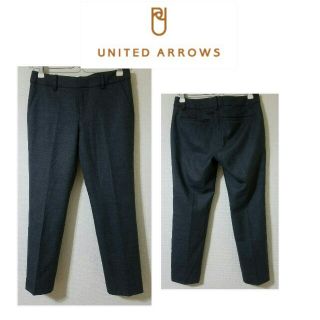 ユナイテッドアローズ(UNITED ARROWS)の未使用ユナイテッドアローズ　ウールクロップドパンツ(クロップドパンツ)