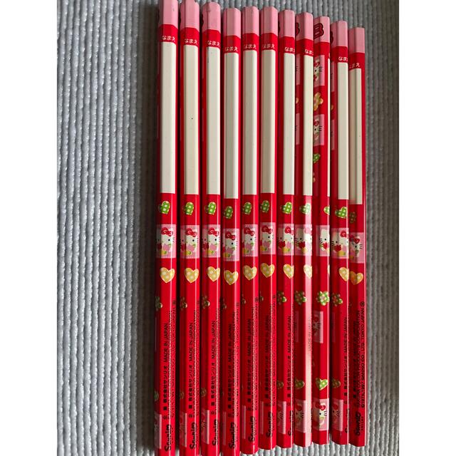 ハローキティ(ハローキティ)のハローキティ　2B 鉛筆　　11本セット エンタメ/ホビーのアート用品(鉛筆)の商品写真