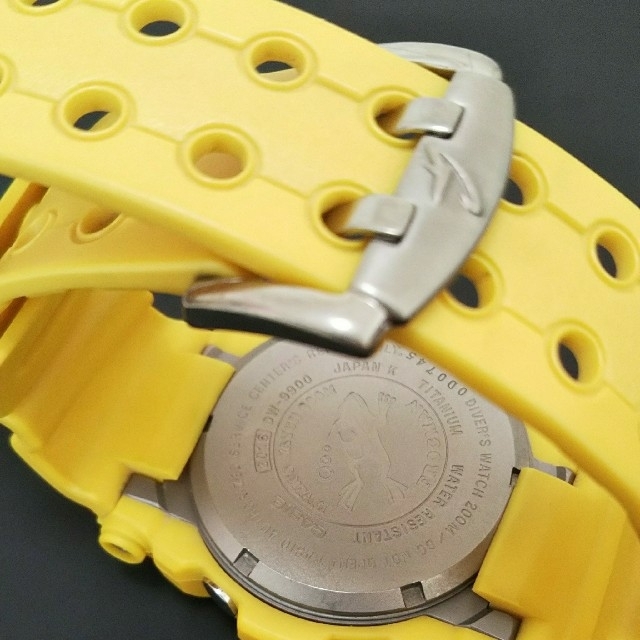 G-SHOCK(ジーショック)のGショック イエロー フロッグマン 赤目 メンズの時計(腕時計(デジタル))の商品写真