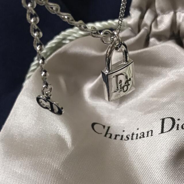 クリスチャンディオール　ネックレス　パドロック　Christian Dior