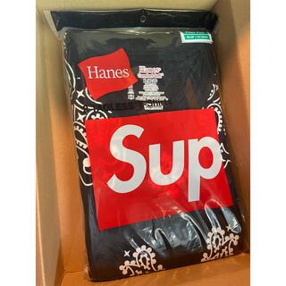 シュプリーム(Supreme)のSupreme Hanes Bandana Tagless Tees 2pack(Tシャツ/カットソー(半袖/袖なし))