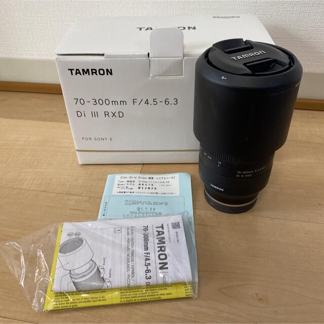 TAMRON 70-300mm F4.5-6.3 DiIII RXD ソニーE…