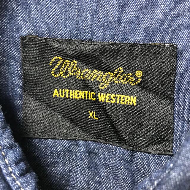 Wrangler(ラングラー)の【希少】ヴィンテージ ラングラー Wrangler デニム ベスト XL 古着 メンズのトップス(ベスト)の商品写真