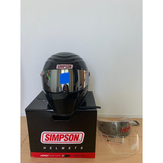 シンプソン(SIMPSON)のチョビットソン様専用　SIMPSON OUTLAW  アウトロー　黒60cm(ヘルメット/シールド)