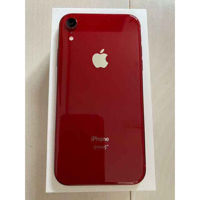 アップル iPhone xr RED スマホ/家電/カメラのスマートフォン/携帯電話(スマートフォン本体)の商品写真