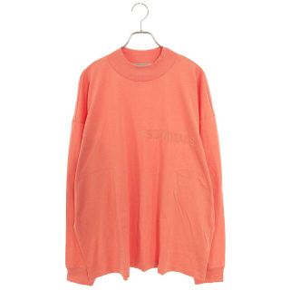 フォグ ESSENTIALS LS Tee CORAL フロントロゴ長袖カットソー メンズ L(Tシャツ/カットソー(七分/長袖))