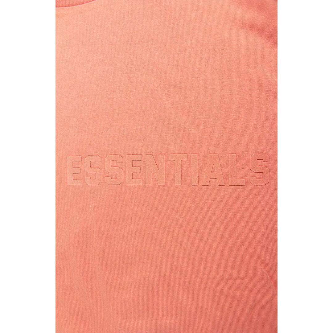 フォグ ESSENTIALS LS Tee CORAL フロントロゴ長袖カットソー メンズ L