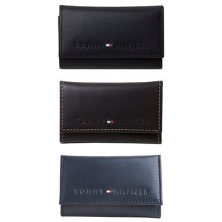 トミーヒルフィガー(TOMMY HILFIGER)のトミーヒルフィガー専属BOX付き キーケース 31tl17x005 BLACK(キーケース)