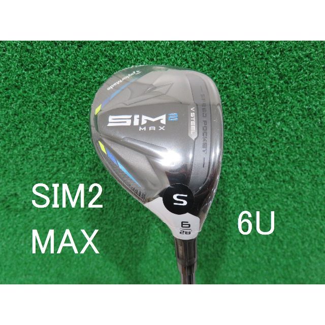 新品 日本仕様 テーラーメイド SIM2 MAX 6U 28° S レスキュー-