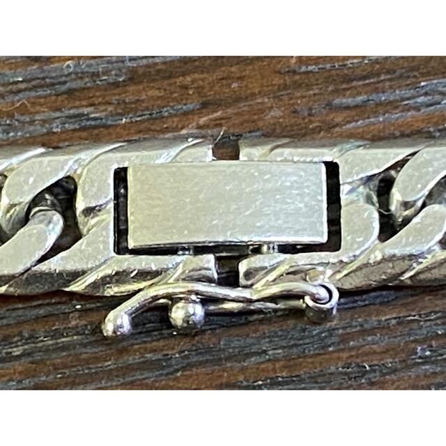 Pt850 プラチナ850 極太 6面Wカット喜平ネックレス(100g)50cm メンズのアクセサリー(ネックレス)の商品写真