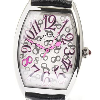 フランクミュラー(FRANCK MULLER)の☆良品【FRANCK MULLER】フランクミュラー トノーカーベックス ピンクーオーキッド 5850B.SC 自動巻き メンズ_702983(腕時計(アナログ))