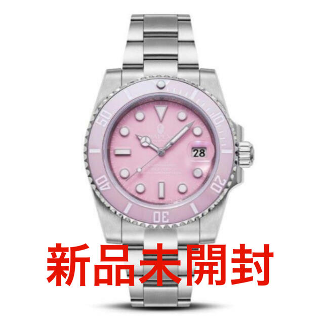 ベアブリックBAPEX TYPE 1 PINK BAPE A BATHING APE 新品 - 腕時計 ...